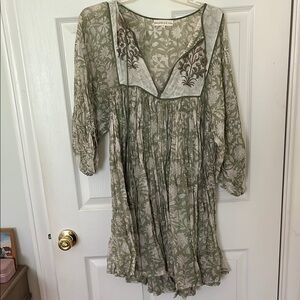 Daughters of India Boho Floral Dress